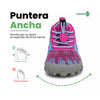 Saguaro Kids Fast I rosa puntera ancha — zapatilla barefoot infantil rosa horma ancha Chile