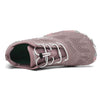 Zapatilla Smart II rosa coral vista desde arriba con tejido respirable.
