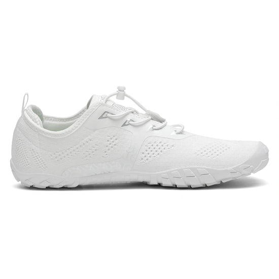 Zapatillas Smart I blancas vista interna mostrando tejido ligero.