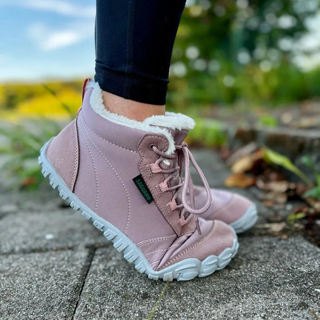 Will II - Winter Barefoot Boots Rosa Invierno Impermeable