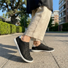 Moka ONIX - Zapatillas Barefoot Cuero Artesanal | Hecho en Chile