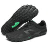 Suela flexible de las Saguaro Vitality III negras con patrón antideslizante.