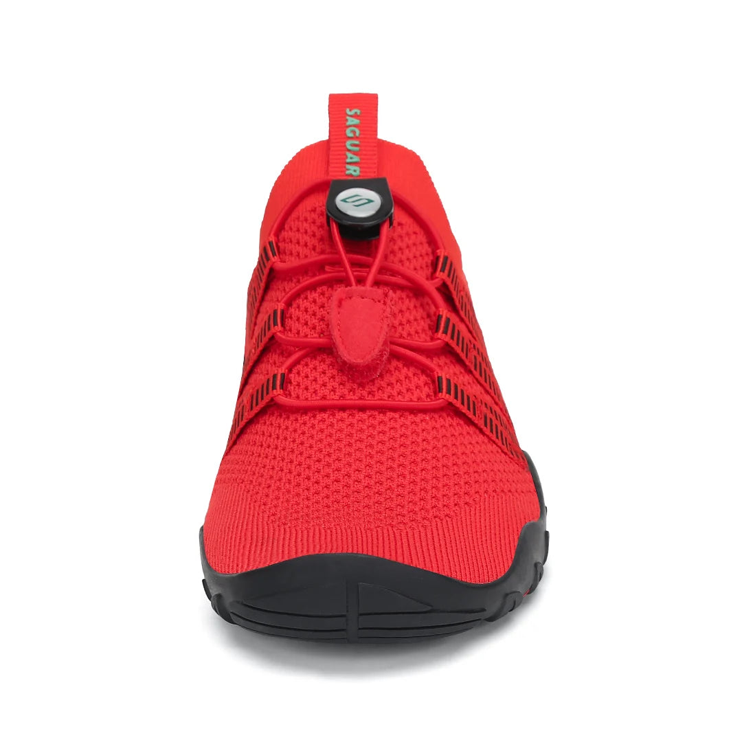 Zapatillas anchas para mujer ideales para el agua, con puntera anatómica que permite expandir los dedos.