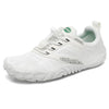 Zapatillas barefoot Saguaro Kids Free I blancas vista principal infantil