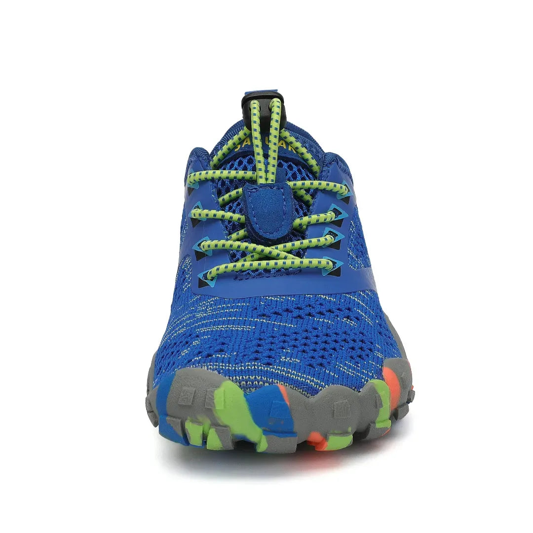 Zapatillas barefoot Saguaro Kids Smart I azul vista frontal