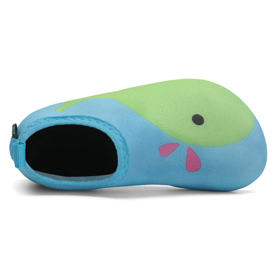 Zapatos minimalistas para niño de secado rápido con horma ancha para los dedos.